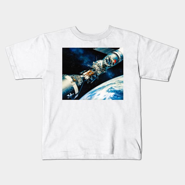 Soyuz Concept Art Kids T-Shirt by Big Term Designs